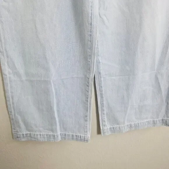 Madewell The Harlow Wide-Leg Trouser Jeans Airy Denim Tencel Light Blue 27 NWT - Picture 12 of 16